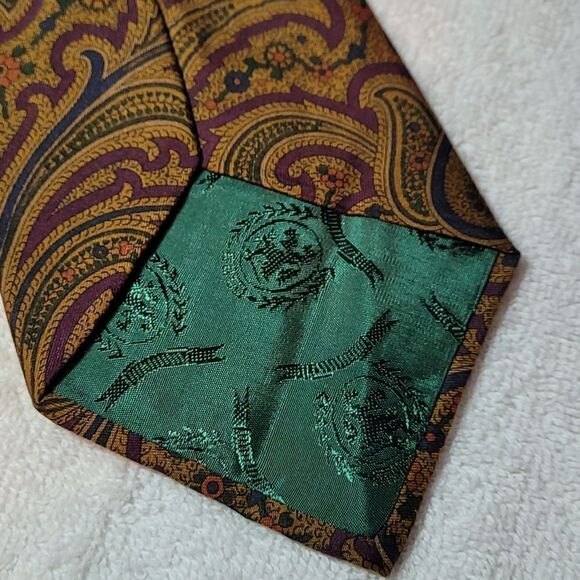 Tommy Hilfiger men's all silk neck tie - Picture 4 of 6